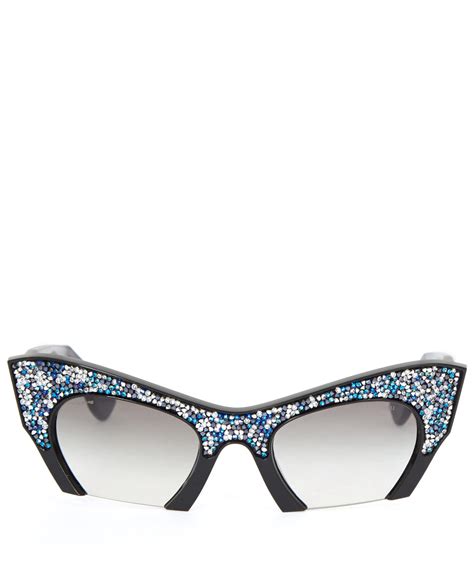 miu miu glitter sunglasses silver|miu sunglasses for women.